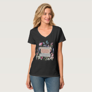 Das Herz öffnet die Tore, der Blumengarten T-Shirt