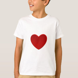 Das Herz-T-Shirt für den T - Shirt von Kindern