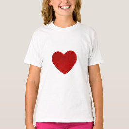 Das Herz-T-Shirt für Kinder T - Shirt