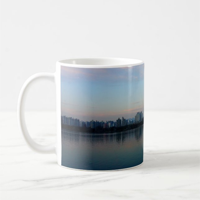 Das Herz und Soul von Seoul Kaffeetasse (Links)