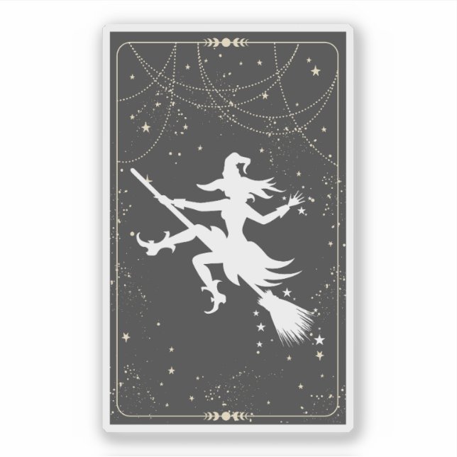 Das Hexensche Tarot Aufkleber (Vorderseite)