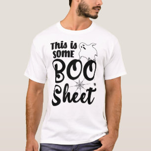 Das hier ist ein Boo Sheet Funny Halloween Ghost T-Shirt
