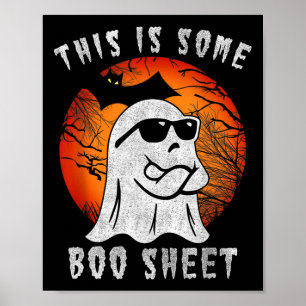 Das hier ist ein paar Boo-Sheet-Ghost-Kostüme Männ Poster