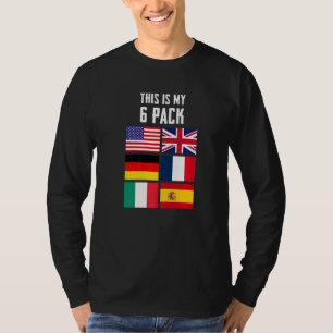 Das hier ist mein 6-Pack lustige, sarkastische Gra T-Shirt