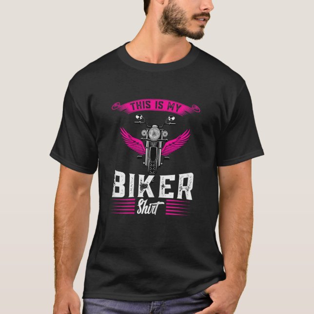 Das hier ist mein Motorrad T-Shirt (Vorderseite)