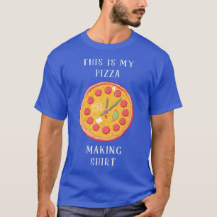Das hier ist mein Pizza Making Shirt Pizza Maker P