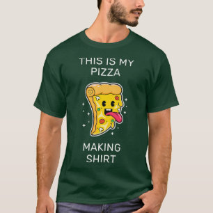 Das hier ist mein Pizza Making Shirt Pizza Maker P