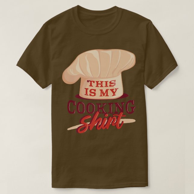 Das hier ist meine Kochuniform T-Shirt (Design vorne)