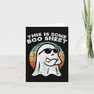 Das hier sind ein paar Boo-Sheet-Ghost-Sungles Hal Karte