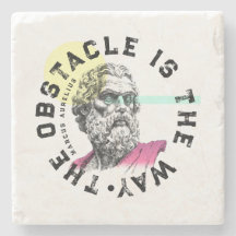 Das Hindernis ist der Weg - Zitat von Marcus Aurel