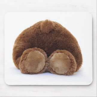 Das hintere Mousepad des Teddybären