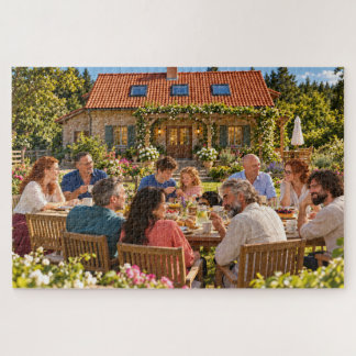 Das Hintons Sommergarten-Familientreffen