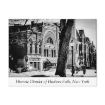Das historische Viertel Hudson Falls