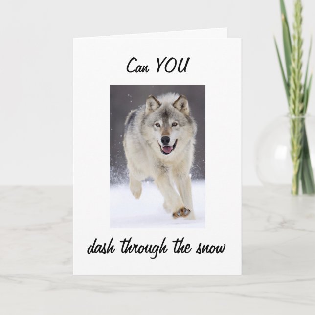 DAS HITZEN ÜBER DEM HÜGEL LANGSAM? KARTE (Vorderseite)