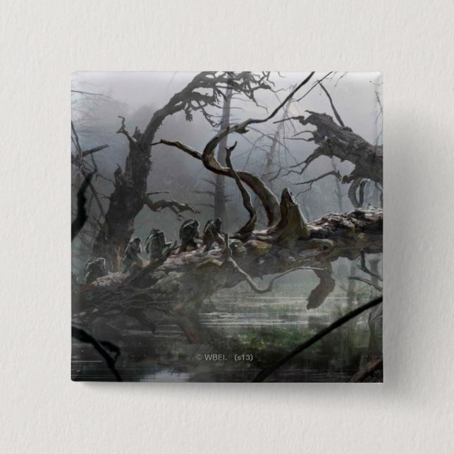 DAS HOBBIT : DESOLATION VON SMAUG™ Concept Art 4 Button (Vorderseite)