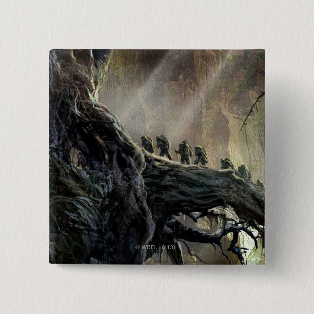 DAS HOBBIT : DESOLATION VON SMAUG™ Concept Art Button (Vorderseite)