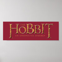 Das Hobbit-Logo ist texturiert
