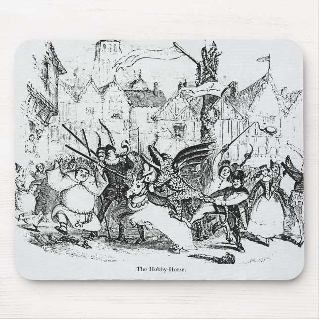 Das Hobby-Pferd Mousepad (Vorne)