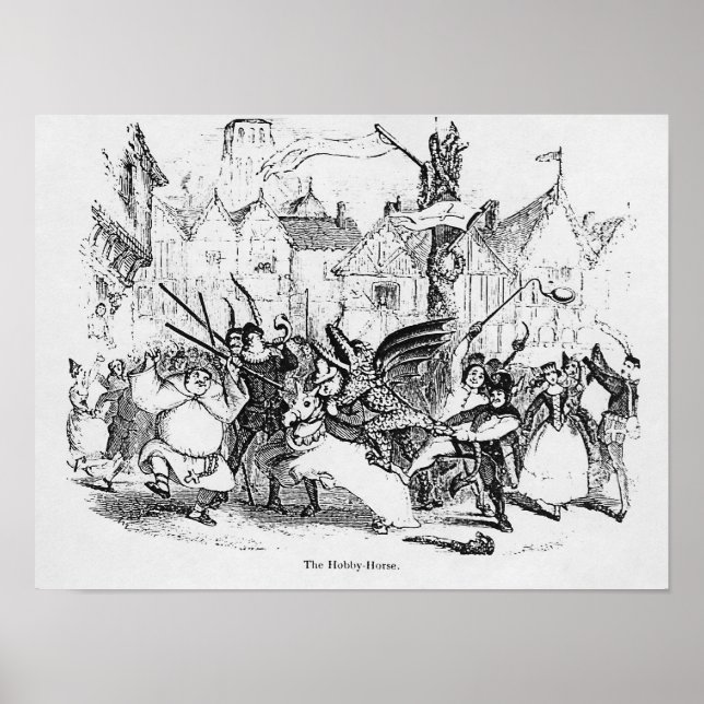 Das Hobby-Pferd Poster (Vorne)