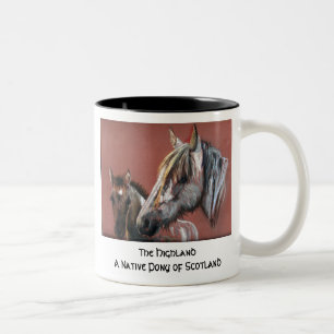 Das Hochland Zweifarbige Tasse
