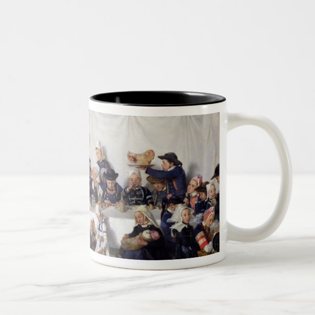 Das Hochzeits-Fest Zweifarbige Tasse (Rechts)