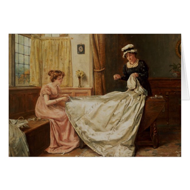 Das Hochzeits-Kleid (Vorderseite (Horizontal))