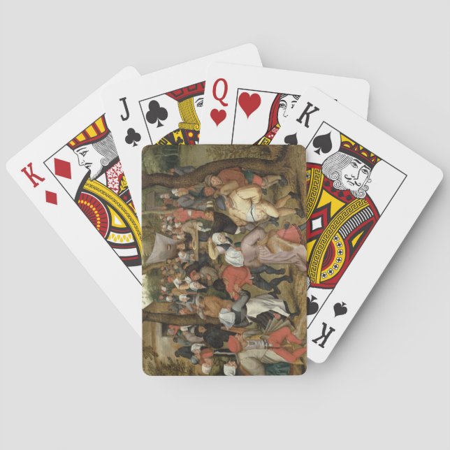 Das Hochzeitsfest Spielkarten (Rückseite)