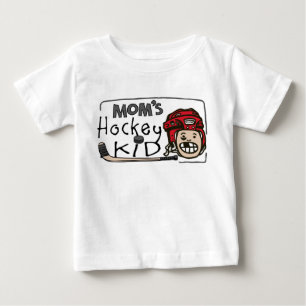 Das Hockey-Kind der Mama Baby T-shirt