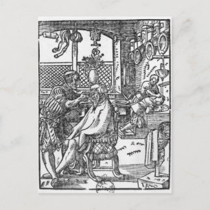 Das Holz Postkarte