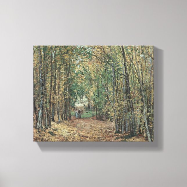 Das Holz von Marly von Camile Pissaro Leinwand (Vorderseite)