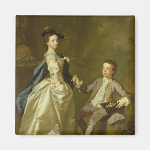 Das Hon. Rachel Hamilton und ihr Bruder Magnet