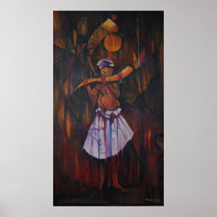 Das Horn der Canvas Print Poster