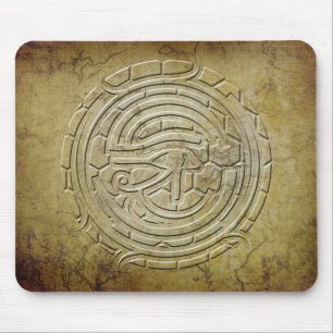 Das Horusauge - geprägtes Aussehen Mousepad