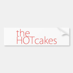 Das Hotcakestextlogo Autoaufkleber