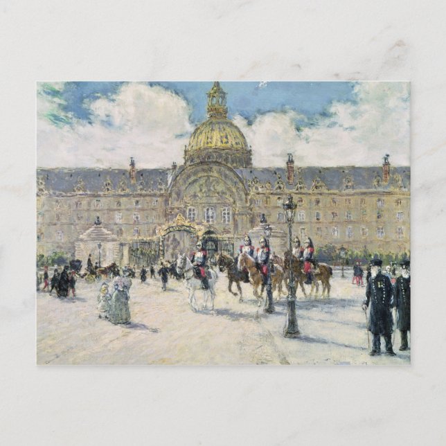 Das Hotel des Invalides Postkarte (Vorderseite)