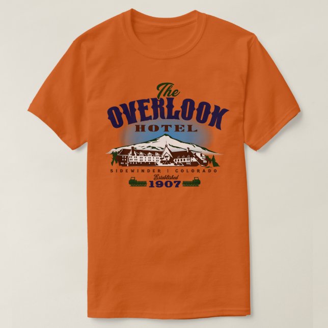 Das Hotel mit Ausblick T-Shirt (Design vorne)