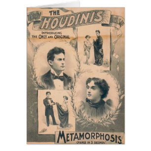 Das Houdinis, 'Metamorphoseänderung in 3 Sekunden