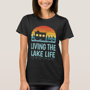 Das Houseboat zum Leben am See T-Shirt