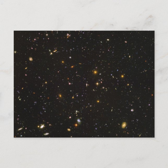 Das Hubble-Weltraumbild Postkarte (Vorderseite)