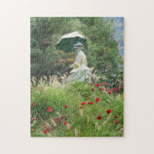 Das hübsche Damen-Jigsaw-Puzzle