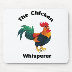 Das Hühnchen flüstert. Mousepad