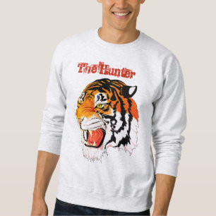 Das Hunter Tiger Design Men's Basic Sweatshirt