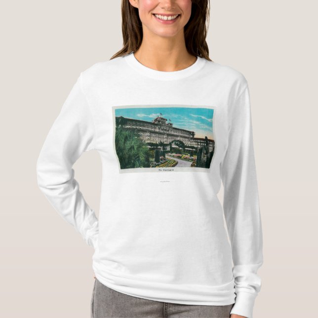 Das Huntington-Hotel und das GroundsPasadena, CA T-Shirt (Vorderseite)