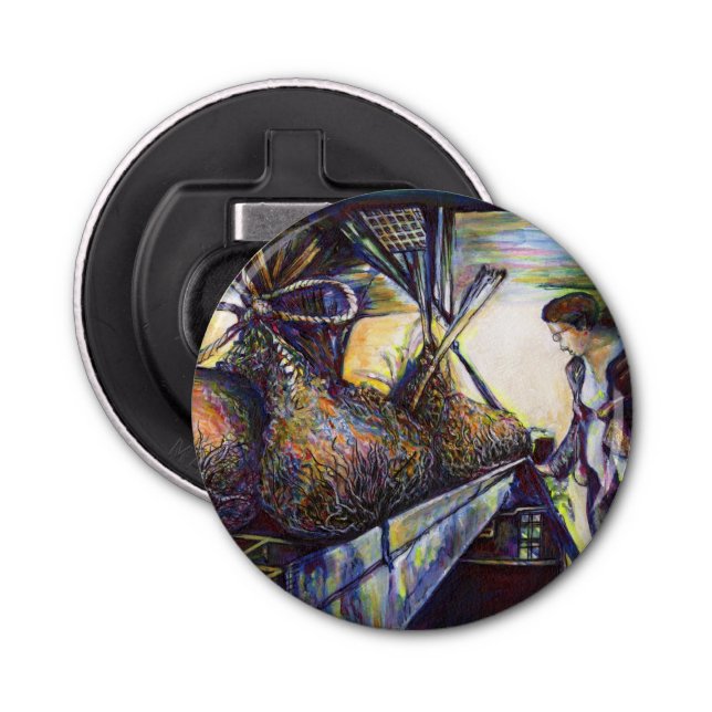 Das Hurling-Schicksal des Lebens Flaschenöffner (Vorderseite)