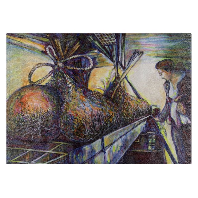 Das Hurling-Schicksal des Lebens Schneidebrett (Vorderseite)