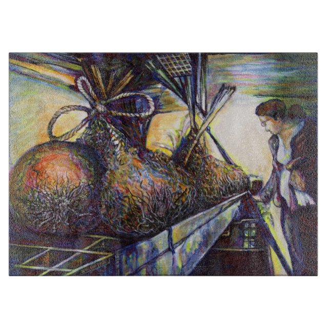 Das Hurling-Schicksal des Lebens Schneidebrett (Vorderseite)