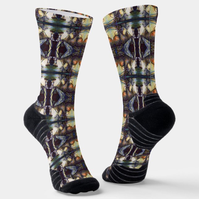 Das Hurling-Schicksal des Lebens Socken (Gewinkelt)