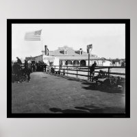 Das Hygeia Dining Saloon in Fort Monroe 1864
