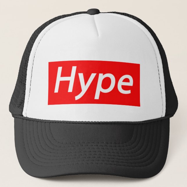 Das HYPE'd herauf Hut Truckerkappe (Vorderseite)