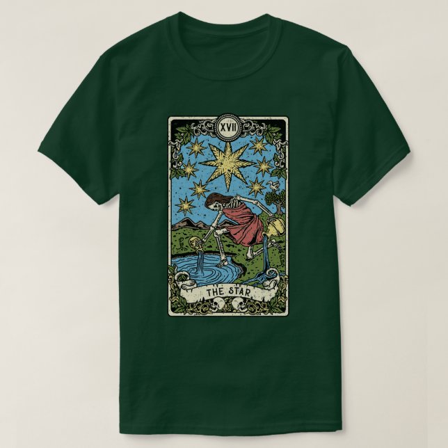 Das I Gothic Tarot d I Fortune Teller T-Shirt (Design vorne)